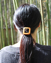 BANDED Women's Hair Accessories. Wooden Grove - 3 Pack Hair Ties