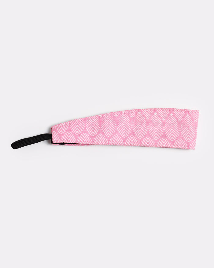 Pink Cottontail - Wide Headband