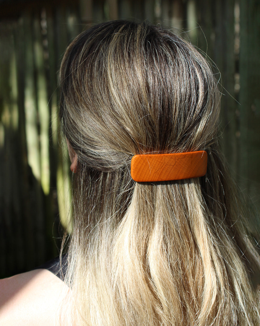 Beech Wood - 3 Pack French Barrettes | BANDED – Banded display picture 1