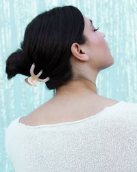 Nautilus Sheen - Metal Claw Clips | BANDED Hair Accessories