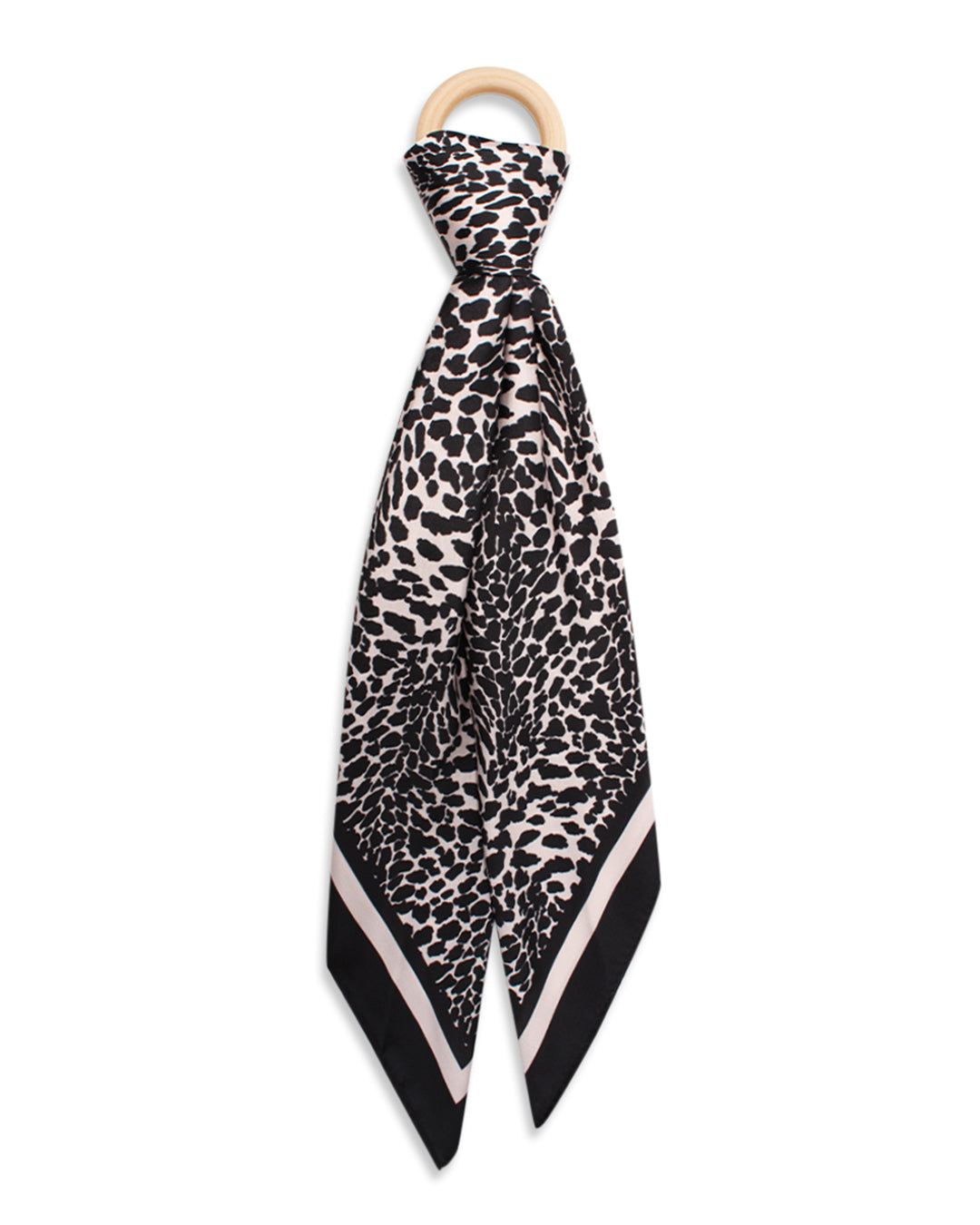 Animal Print Silky Scarf