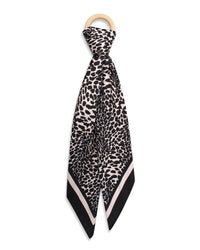 Animal Print Silky Scarf
