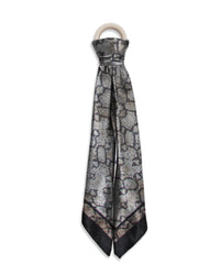 Animal Print Silky Scarf