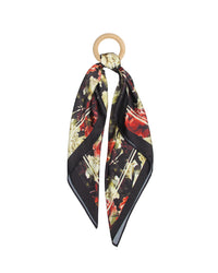 Floral Silky Scarf