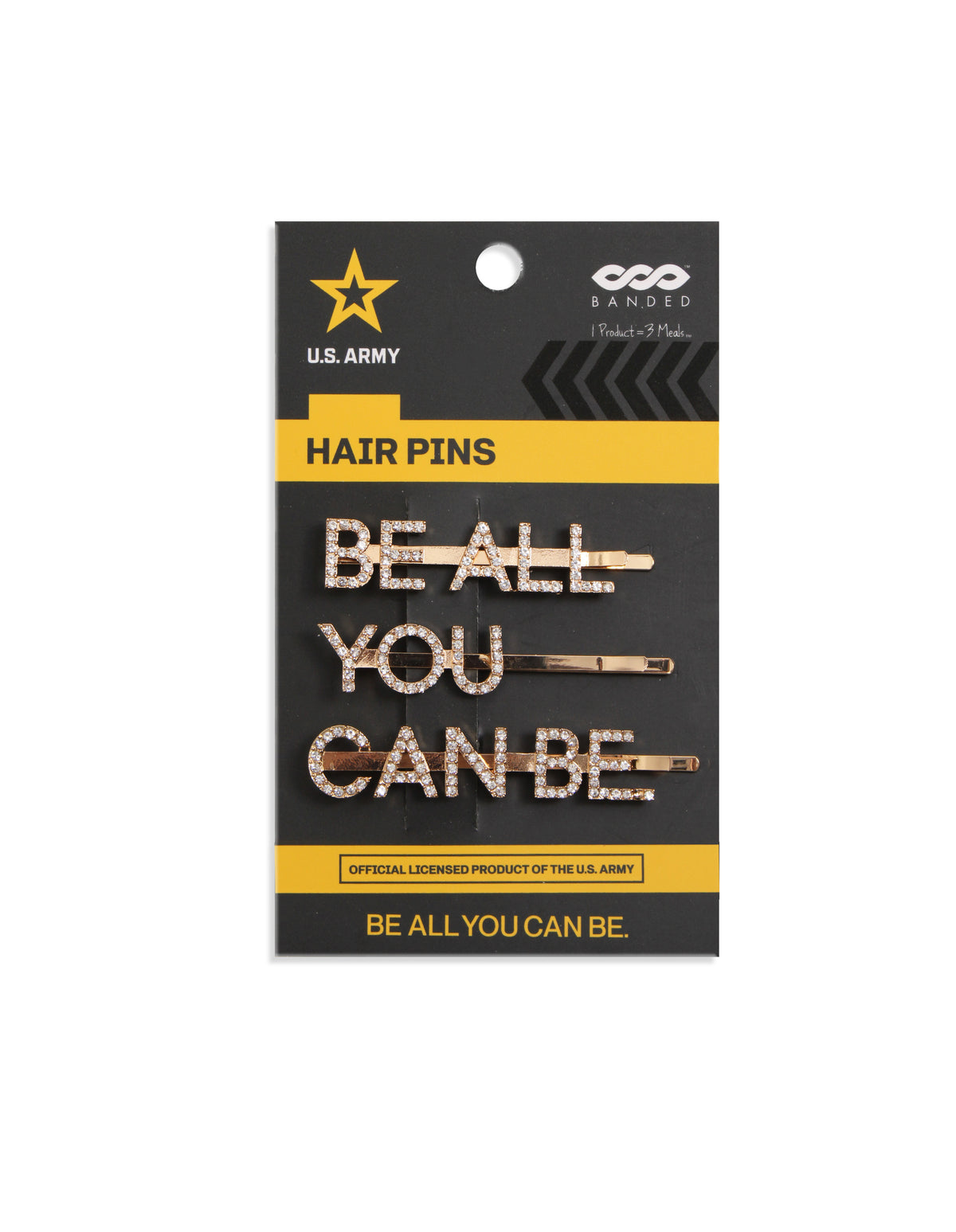 Be All You Can Be. - Pin Set | BANDED Hair Accessories