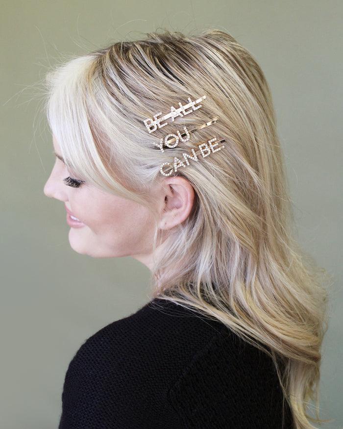 Be All You Can Be. - Pin Set | BANDED Hair Accessories