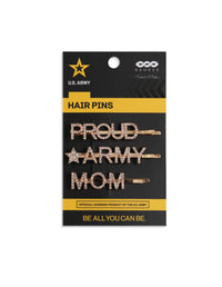 Proud Army Mom U.S. Army Pin Sets | BANDED Hair Accessories