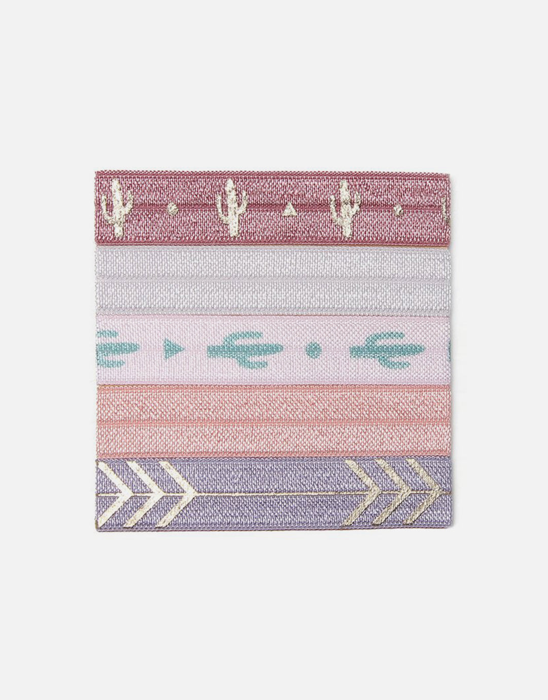 Sunset Cactus - Classic Hair Ties