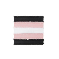 BANDED Women’s Hair Ties + Accessories - Blush Noir - Shirred Classic Hair Ties