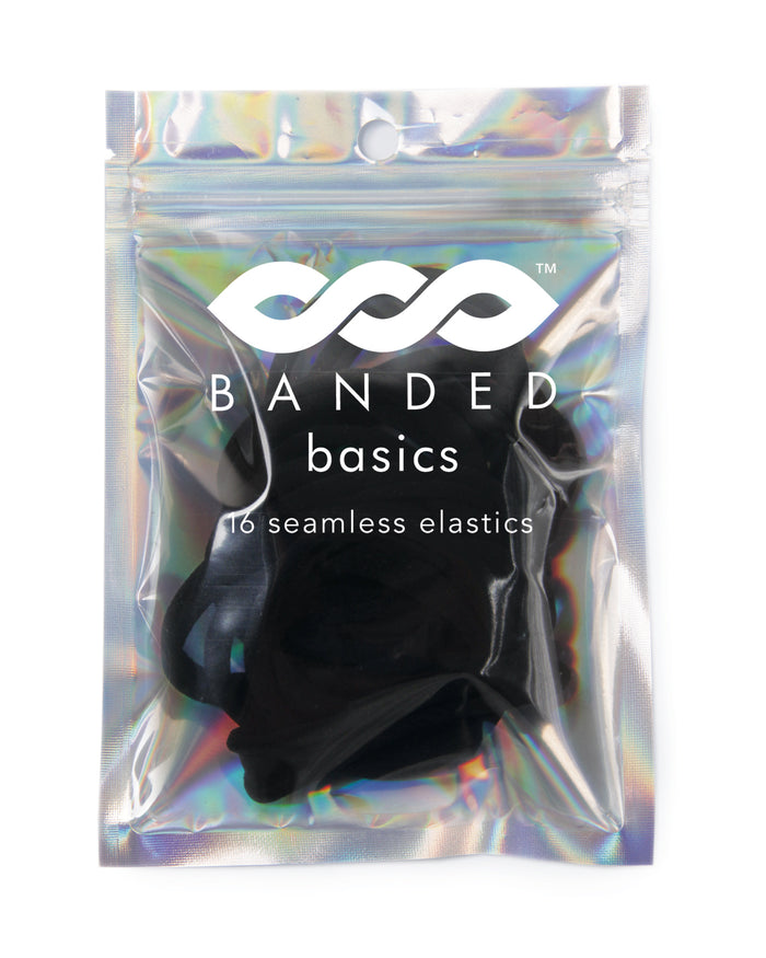 BANDED Women’s Premium Hair Accessories - Seamless Elastics Hair Ties