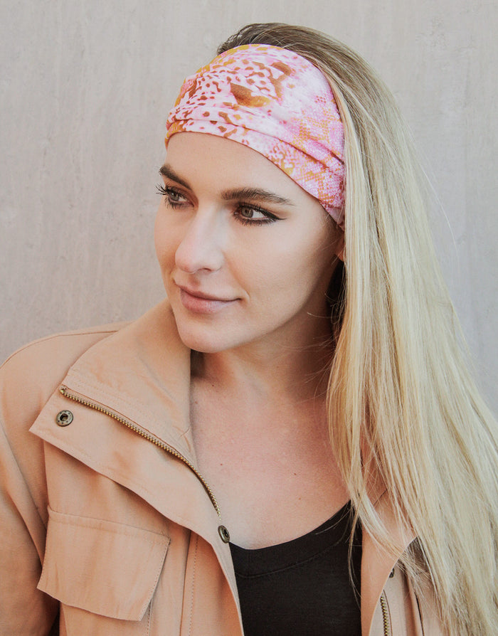 Pink Python - Infinity Headwrap / Buff