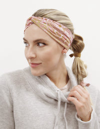 Pink Python - Classic Twist Headwrap