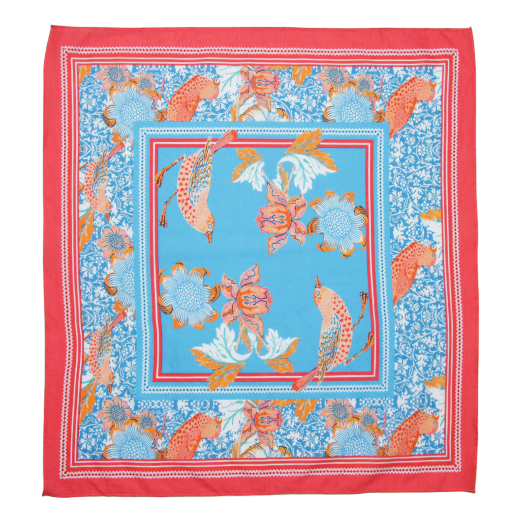 BANDED Women’s Premium Hair Accessories - Barcelona Tile - Cotton Bandana