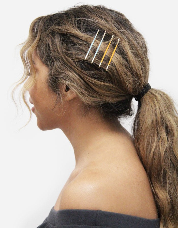 BANDED Hair Accessories Neon Sunset Bobby Pins