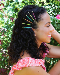 Tropic Brights - 12 Pack Bobby Pins