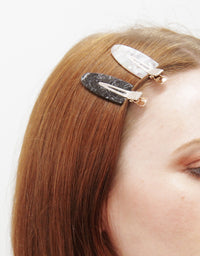 BANDED Women’s Premium Hair Accessories - Paddle Hair Clips