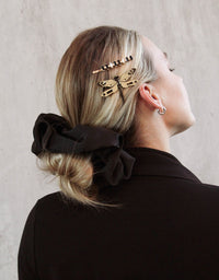 BANDED Women’s Premium Hair Accessories - Deco Dragonfly - Enamel Hair Clip + Pin Set