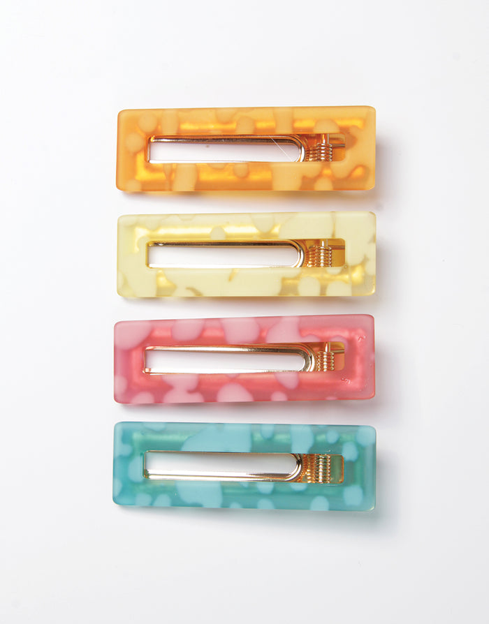 BANDED Women’s Premium Hair Accessories - Oasis Springs - Acrylic Alligator Clips