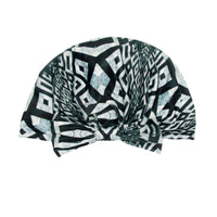 BANDED Women’s Full Coverage Headwraps + Hair Accessories - Versailles Tile - Fashion Turban