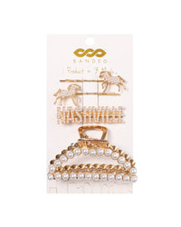 BANDED Hair Accessories. Nashville Collection. Party Pack Clip + Pin Set.