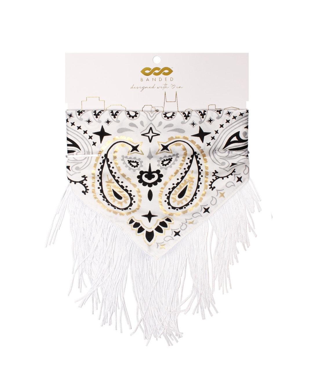 BANDED Hair Accessories - Nashville Collection - Fringe Bandana