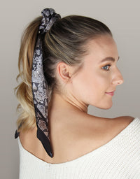 BANDED Women’s Premium Hair Accessories - Snake Charmer - Scrunchie Bandana