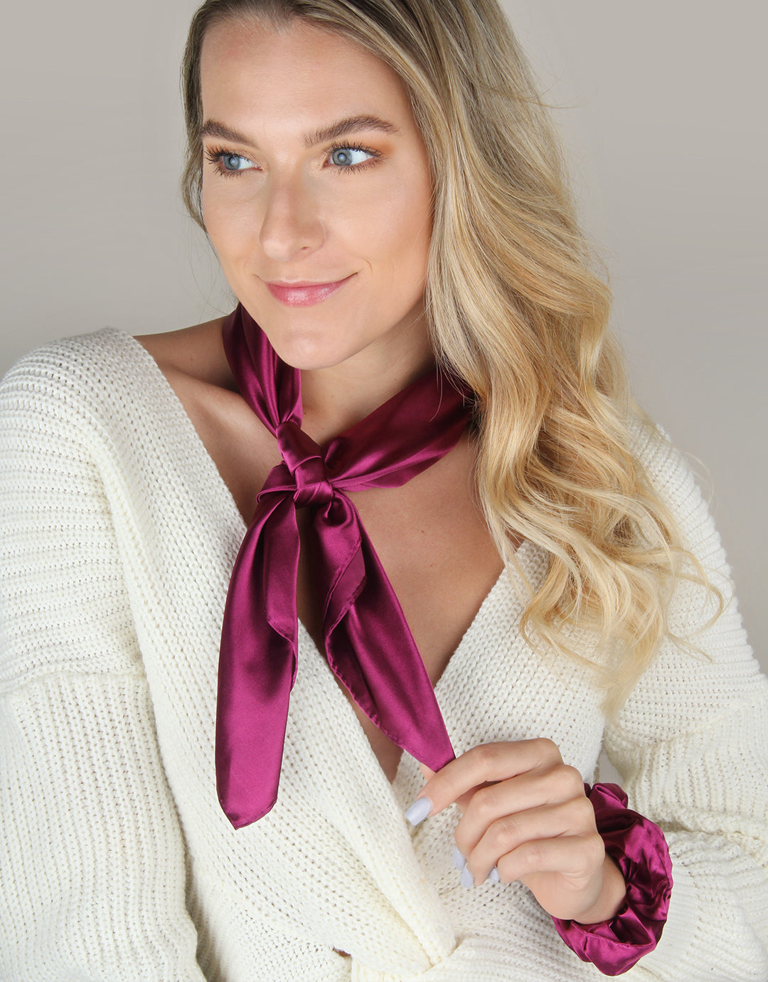 BANDED Women’s Premium Hair Accessories | Radiant Sky - Scrunchie Bandana