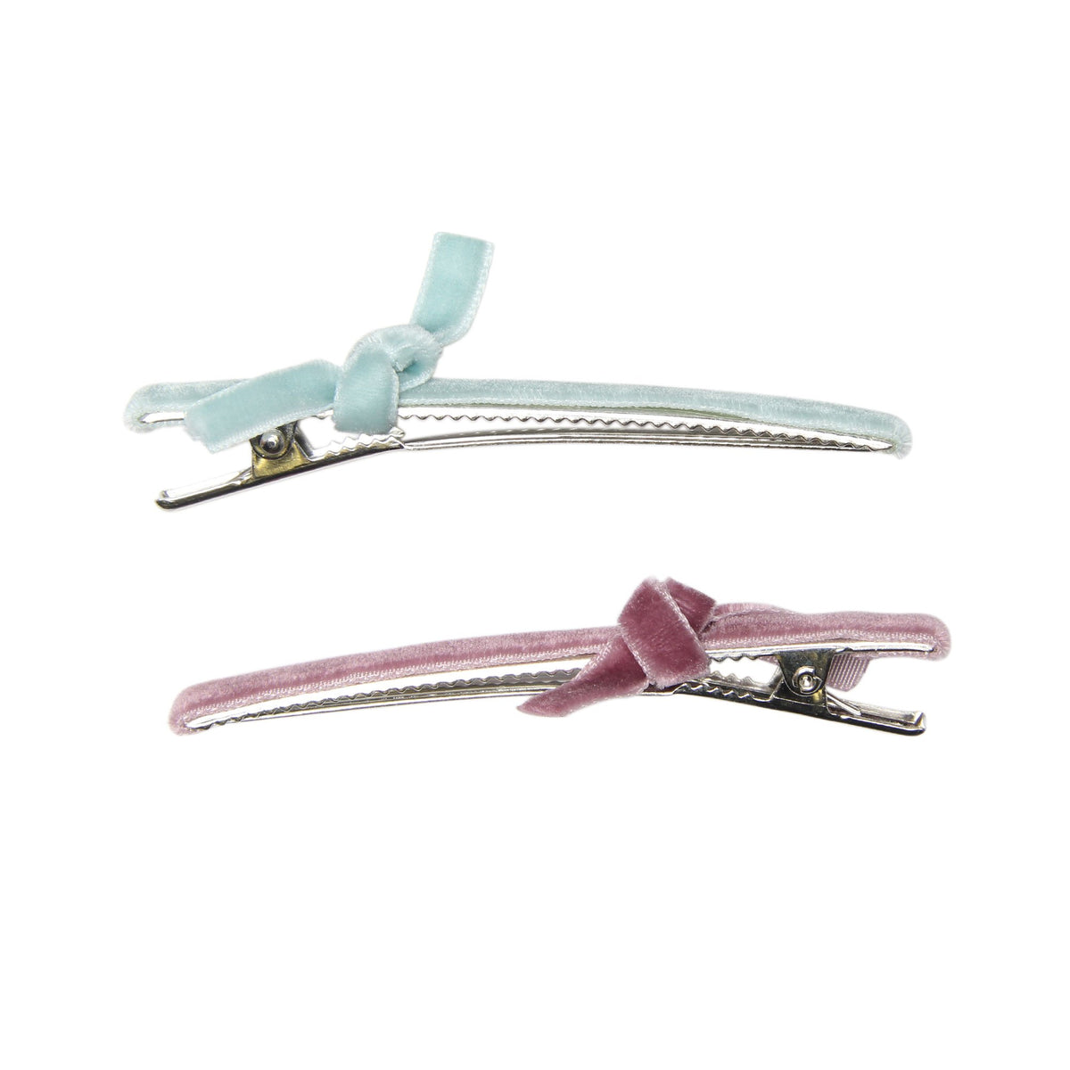 BANDED Women’s Premium Hair Accessories - Velvet Alligator Hair Clips