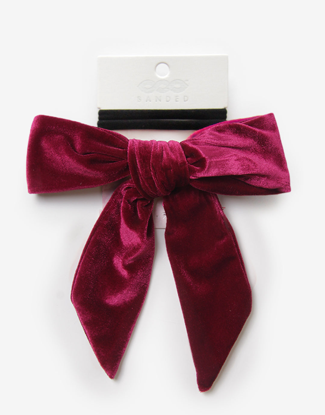 Radiant Sky - Velvet Hair Ribbon