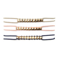 Studded Hair Ties - Embellished 3 Pack