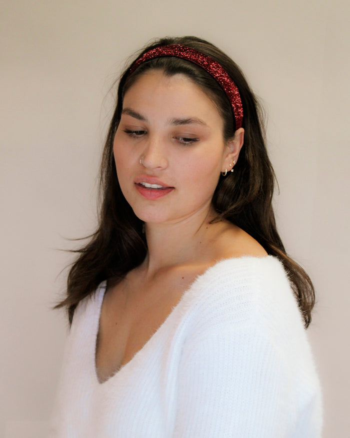 Red Sparkle - Original 1" Headband