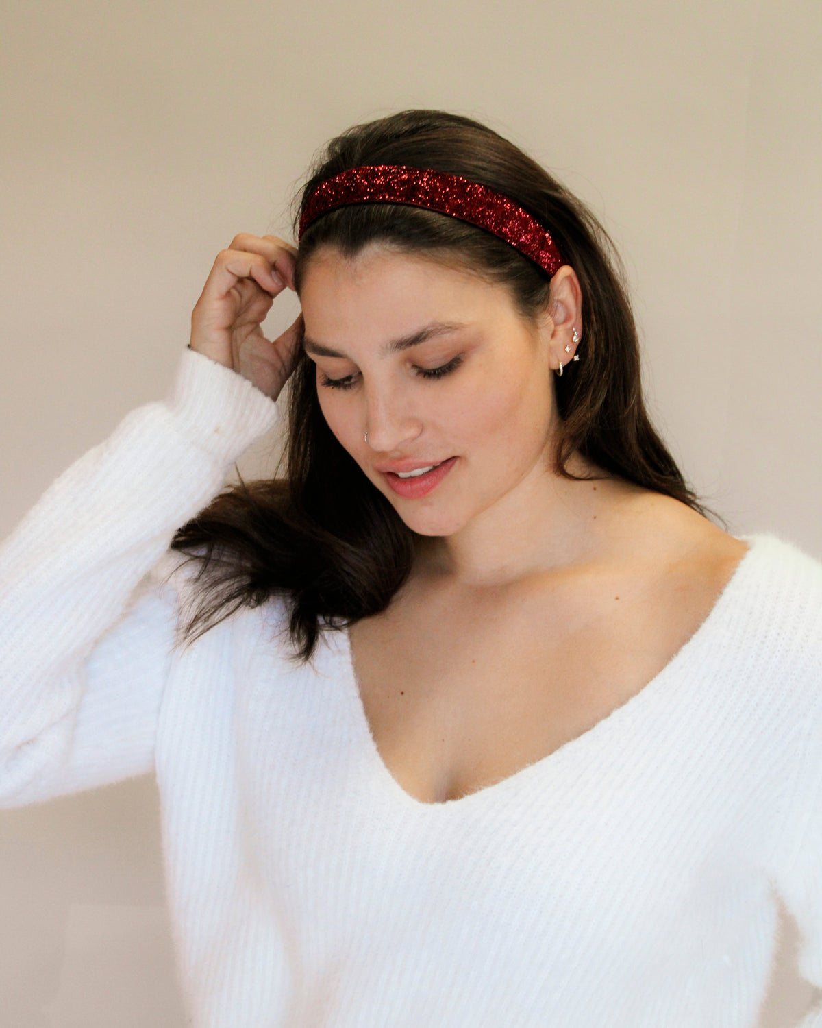 Red Sparkle - Original 1" Headband