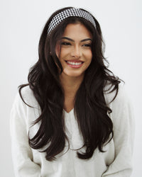 Houndstooth Cord - Original Wide Headband