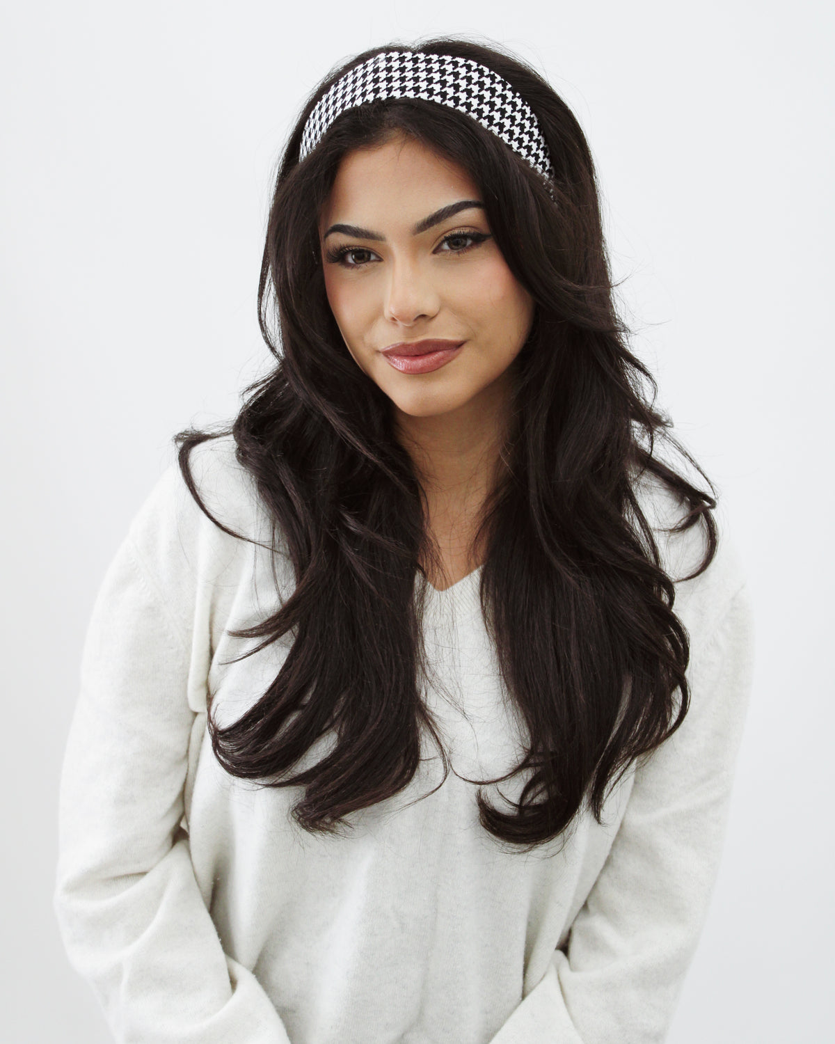 Houndstooth Cord - Original Wide Headband