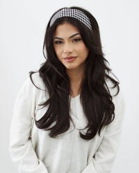 Houndstooth Cord - Original Wide Headband