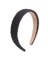 Midnight Sea - Raffia Headband | BANDED Hair Accessories
