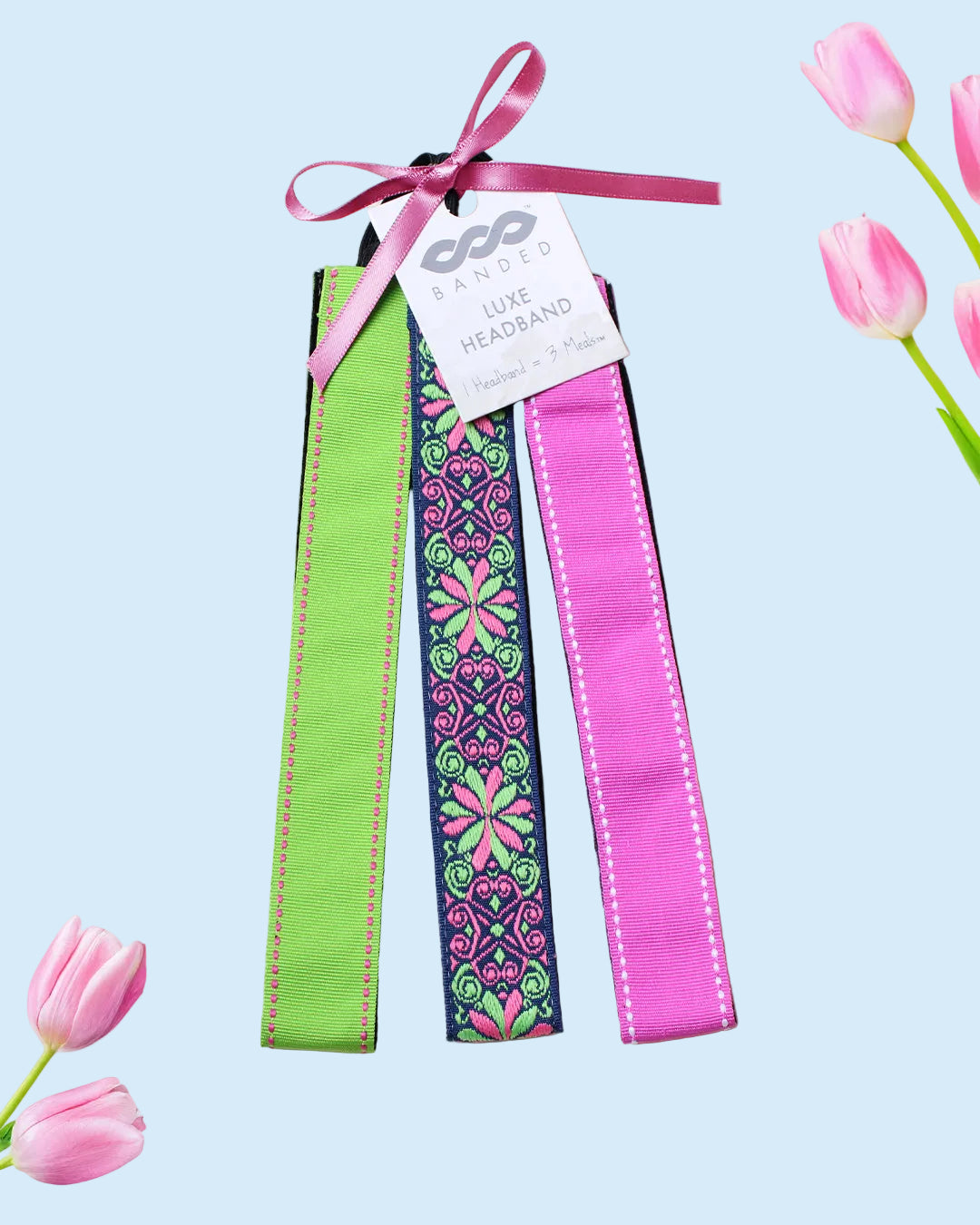 Garden Party Trio - Original 1" Headband