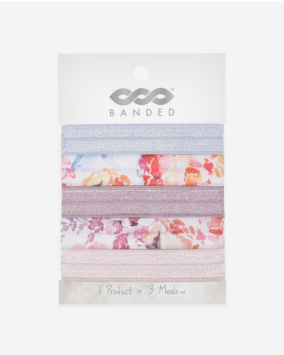 Romantic Rose - Classic Hair Ties - 5 Pack