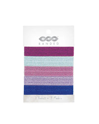 Shimmer Classic Hair Ties - 5 Pack