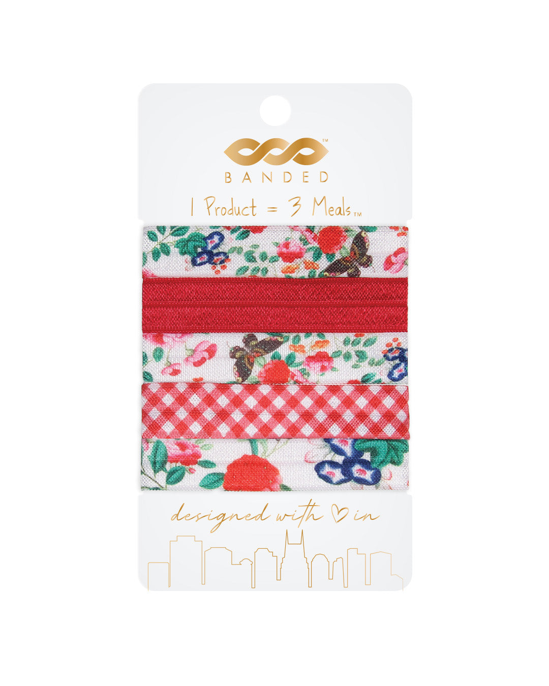 Royal Picnic - Classic Hair Ties - 5 Pack