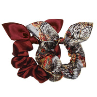 Bow Scrunchies - 2 Pack
