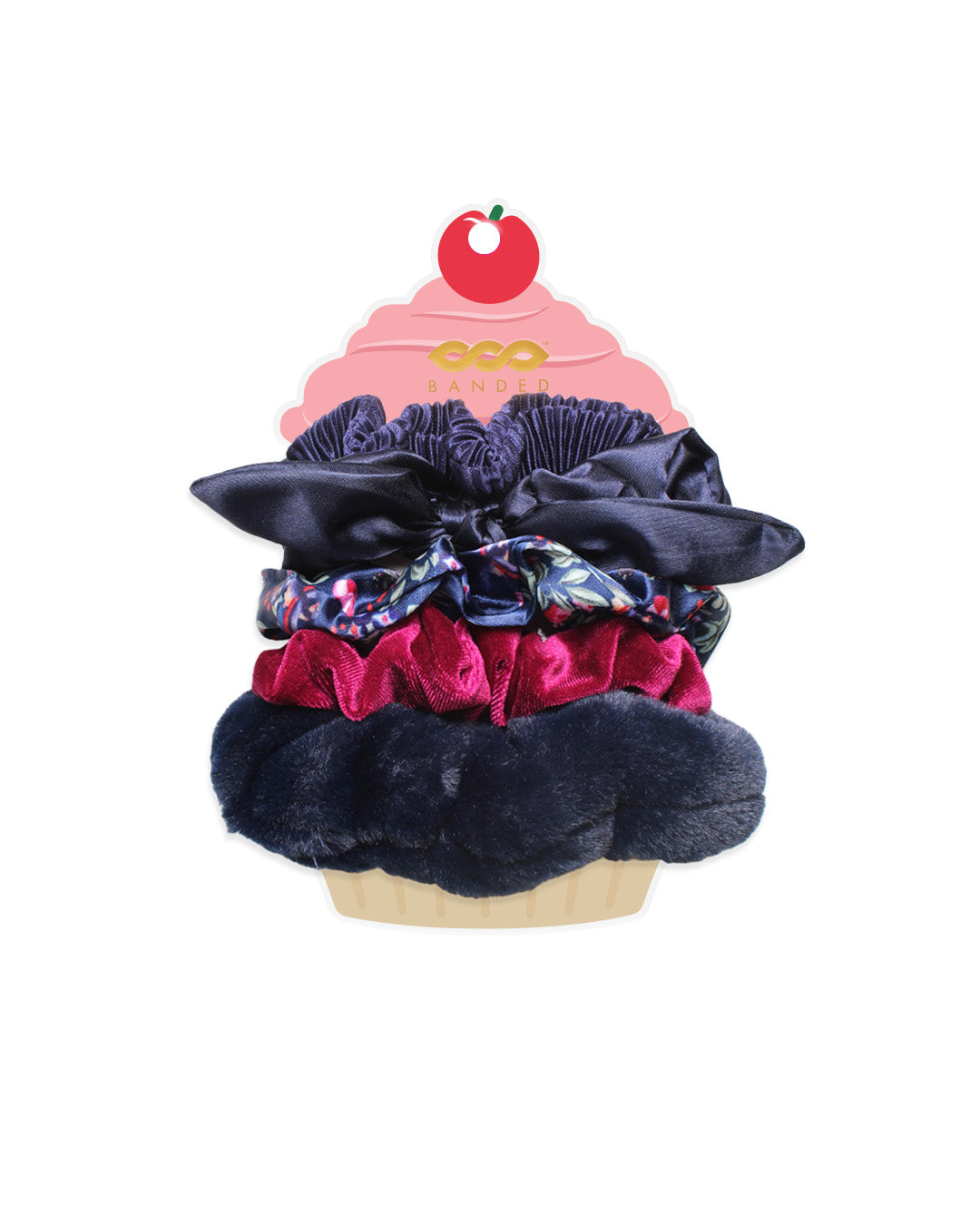 Winter Scrunchie Cakes