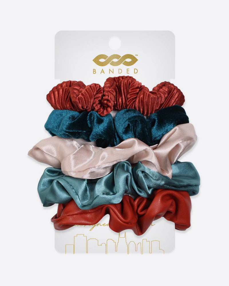 Sunset Trail - 5 Pack Scrunchies