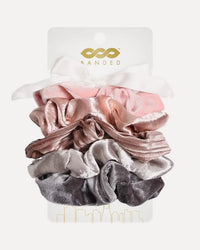 BANDED Frosted Scrunchies - 6 Pack