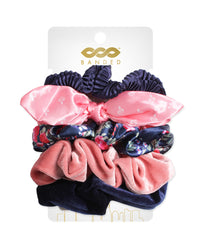 Luxe Mix Scrunchies - 5 Pack