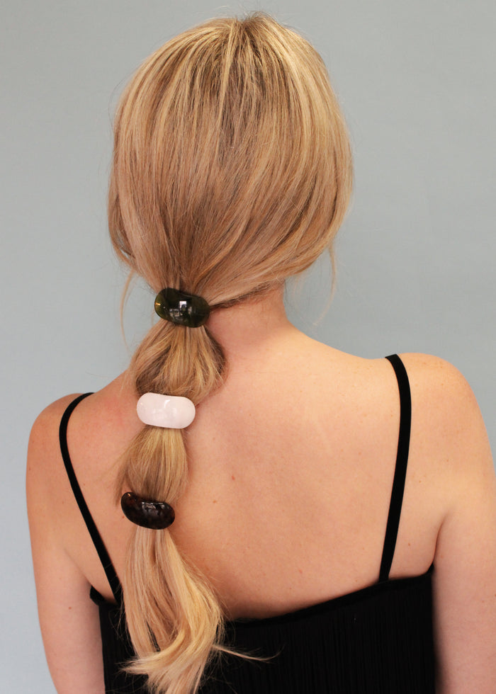 Botanical - 3 Pack Hair Ties BANDED Hair Accessories