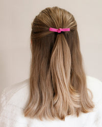 Wildwood Knot - Leather Bow Hair Ties