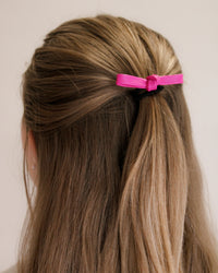 Wildwood Knot - Leather Bow Hair Ties