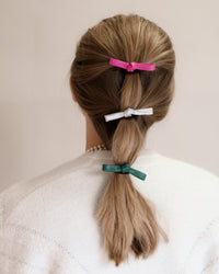 Wildwood Knot - Leather Bow Hair Ties