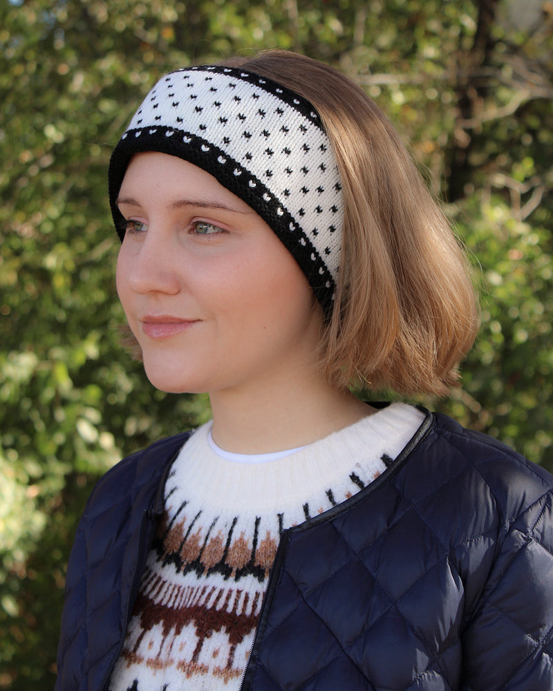 Apres Ski Dotted Knit Headband